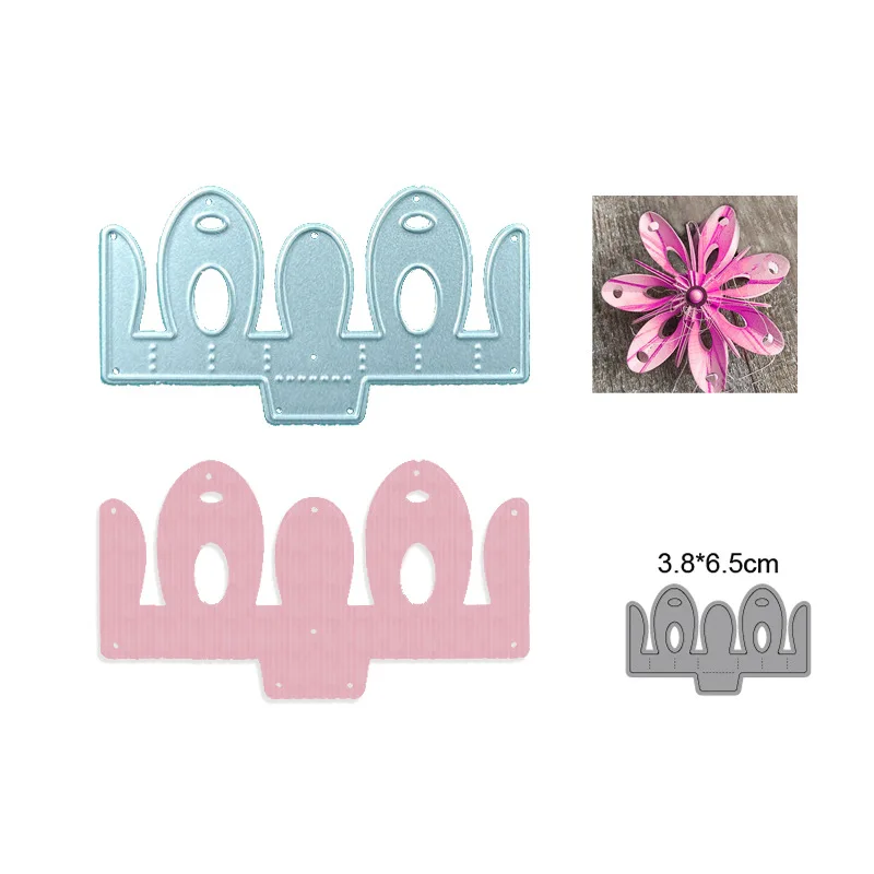 

3D Flower Frame Die Cuts Metal Cutting Dies Scrapbooking Embossing Folder Home Scrapbook Making Tool Mold 2022 New