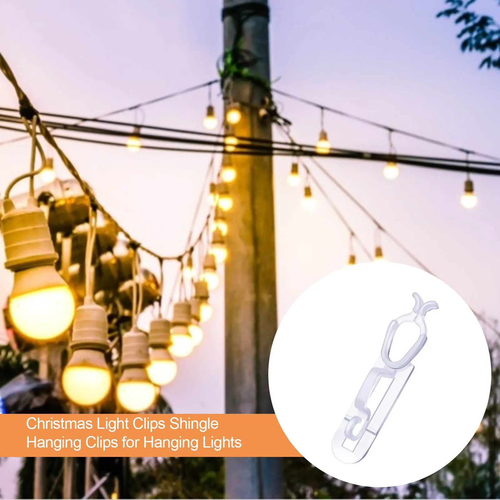 

100 шт. мини-Крючки для желоба, уличные зажимы, совместимые с C7 C9, сказочные огни для юбилея, дня рождения, свадьбы, вечеринки