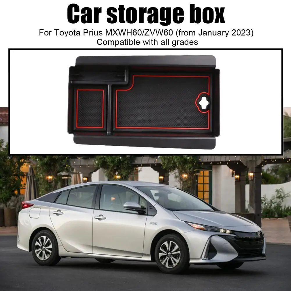 

Central Control Storage Box Console Tray For Armrest Box Prius 60 Series Interior Box Car Modification Accessories