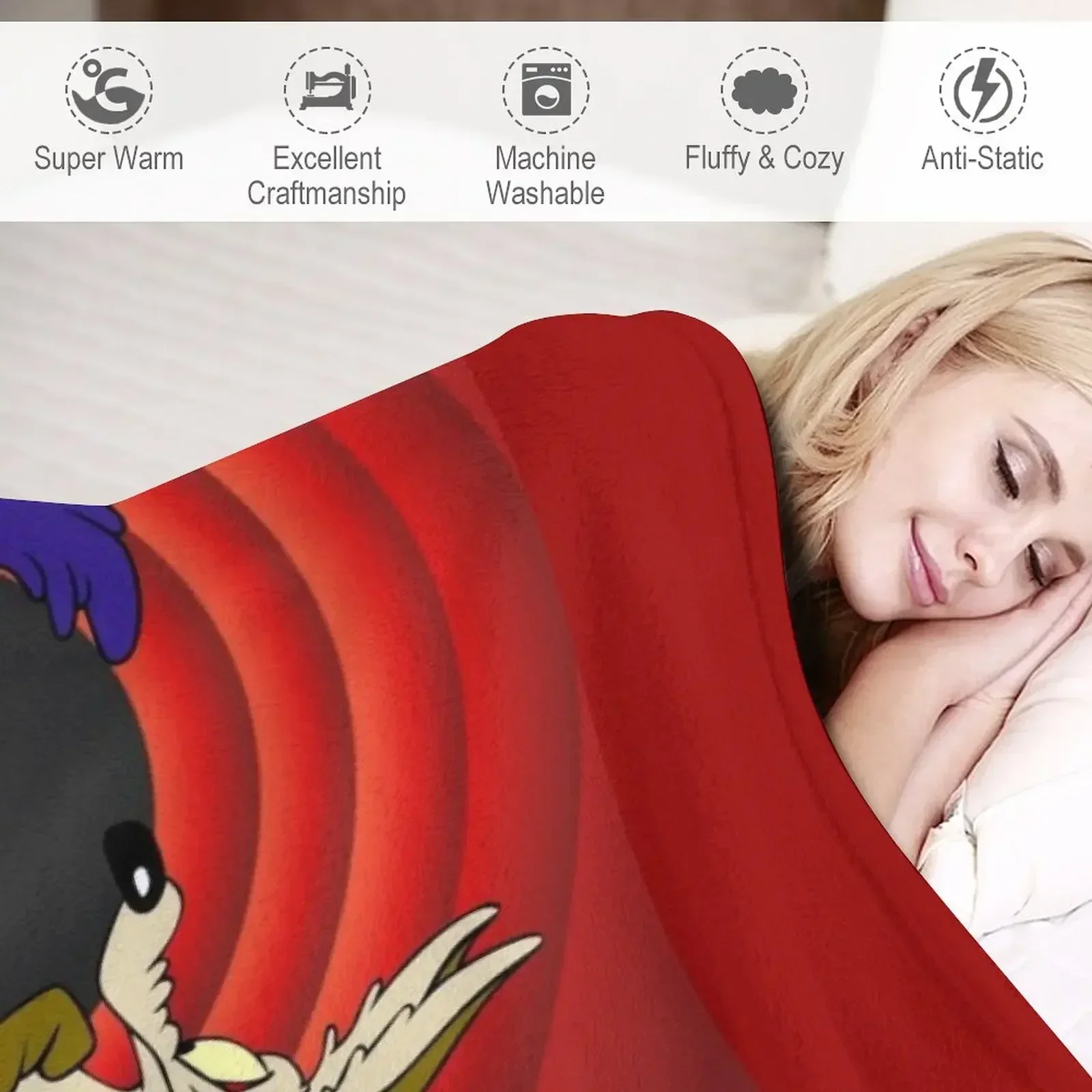 Одеяло Coyote and the roadrunner роскошные утолщенные одеяла украшения диванов зимние