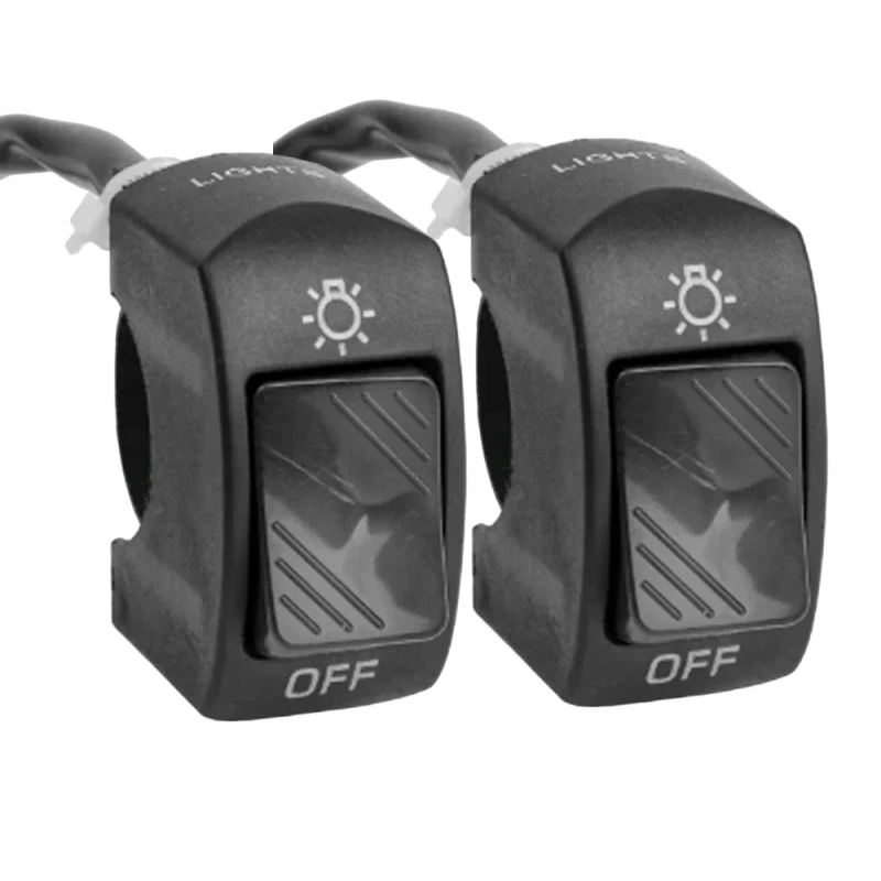 

Универсальный руль мотоцикла, кнопка включения и выключения, модификация для 22 мм, мотоциклов, квадроциклов, аксессуары для мотоциклов