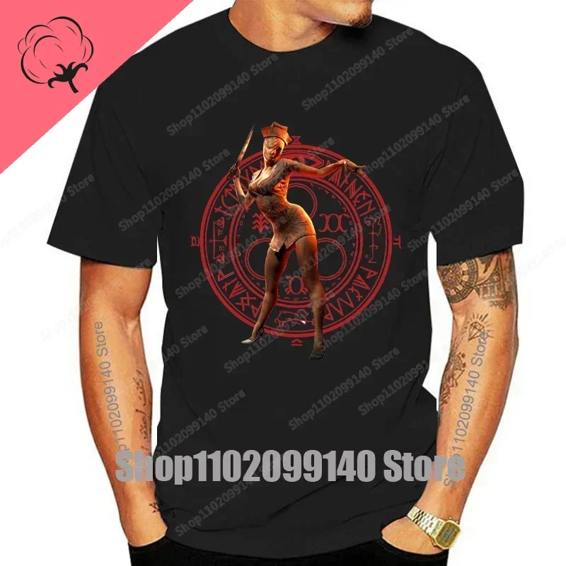 Футболки для мужчин Silent Hill Game Save Футболка Мужская футболка с круглым вырезом Топы