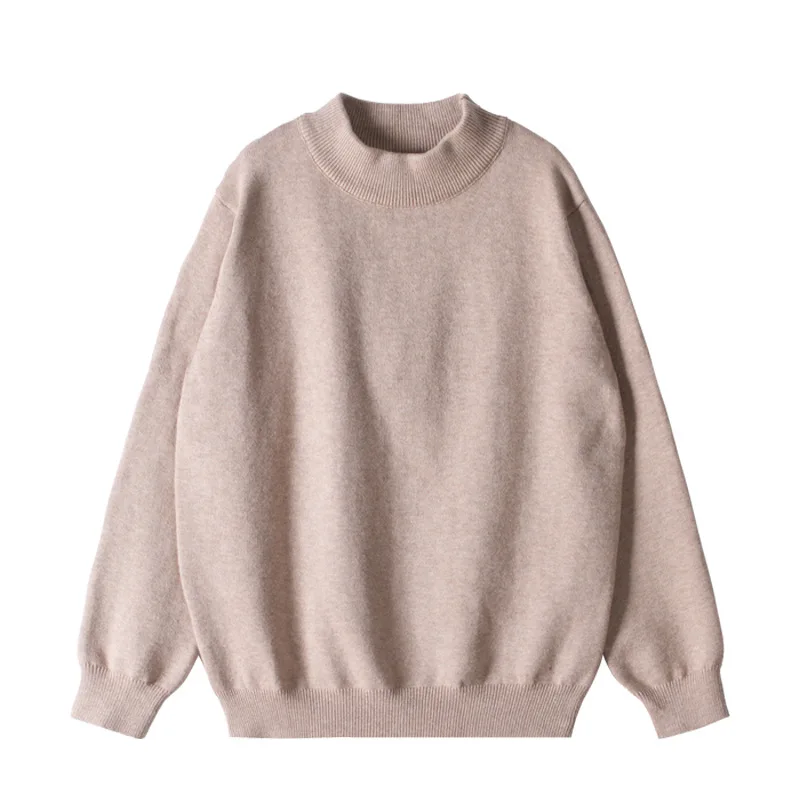 

6-12 Years Kids Drop Shoulder Basic Sweater 2022 Autumn Winter Warm Soft Knitting Pullover Jumper Boys and Girls Sweater Clothes