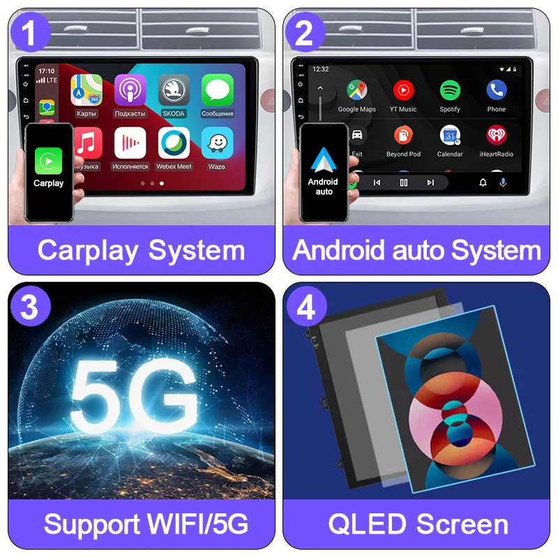 Автомобильный радиоприемник XIMA XV6pro Dsp 2 din Android 12 мультимедийная стереосистема для