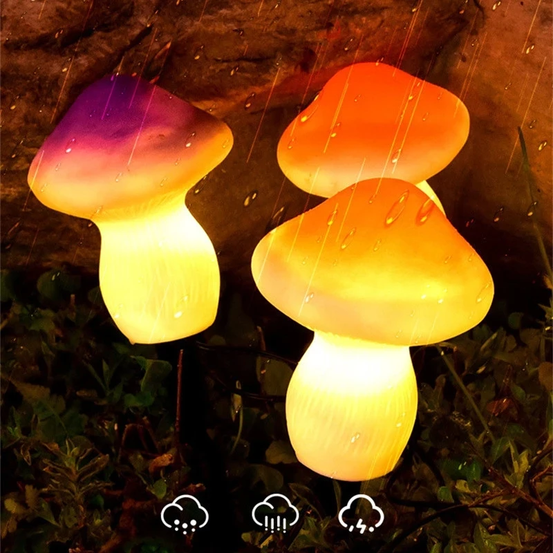 

Solar Power Mushroom Light Solar Firework Firefly Light Solar Pathway Light Garden Lights IP65 Waterproof Christmas Decoration