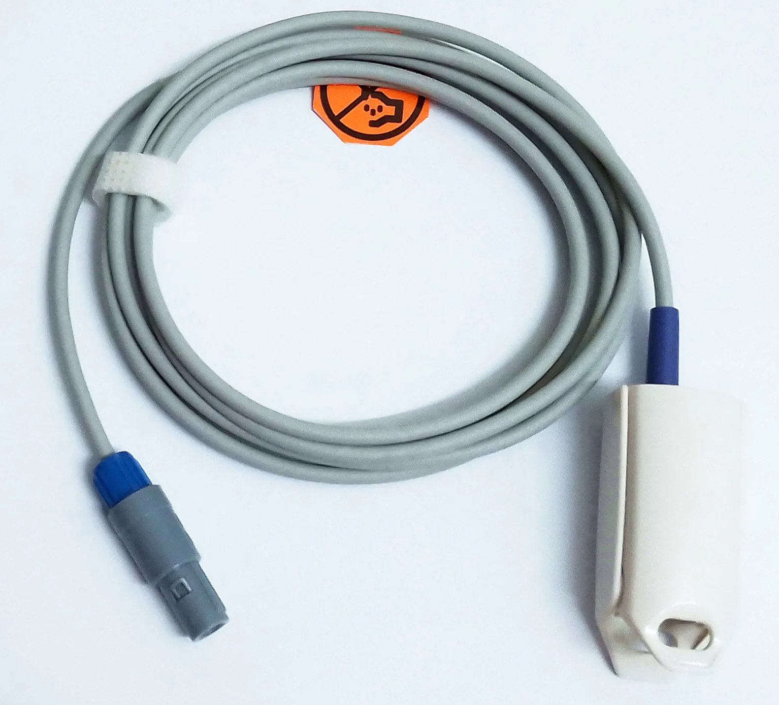 Бесплатная доставка совместим с Edan iM70 датчик SPO2 для взрослых на палец 6 контактов