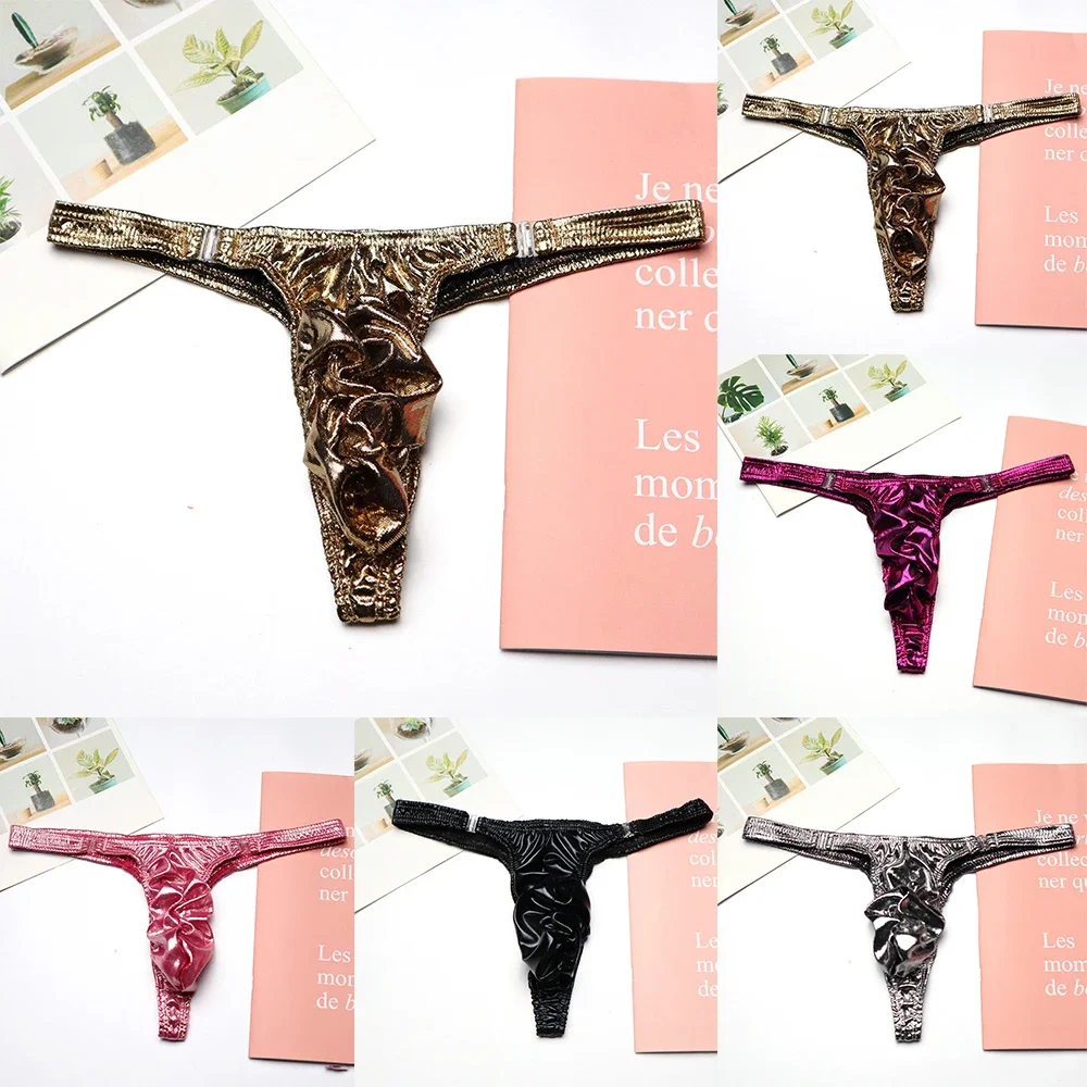 Короткие трусики-стринги трусы мужские стринги сексуальные и яркие цветные из