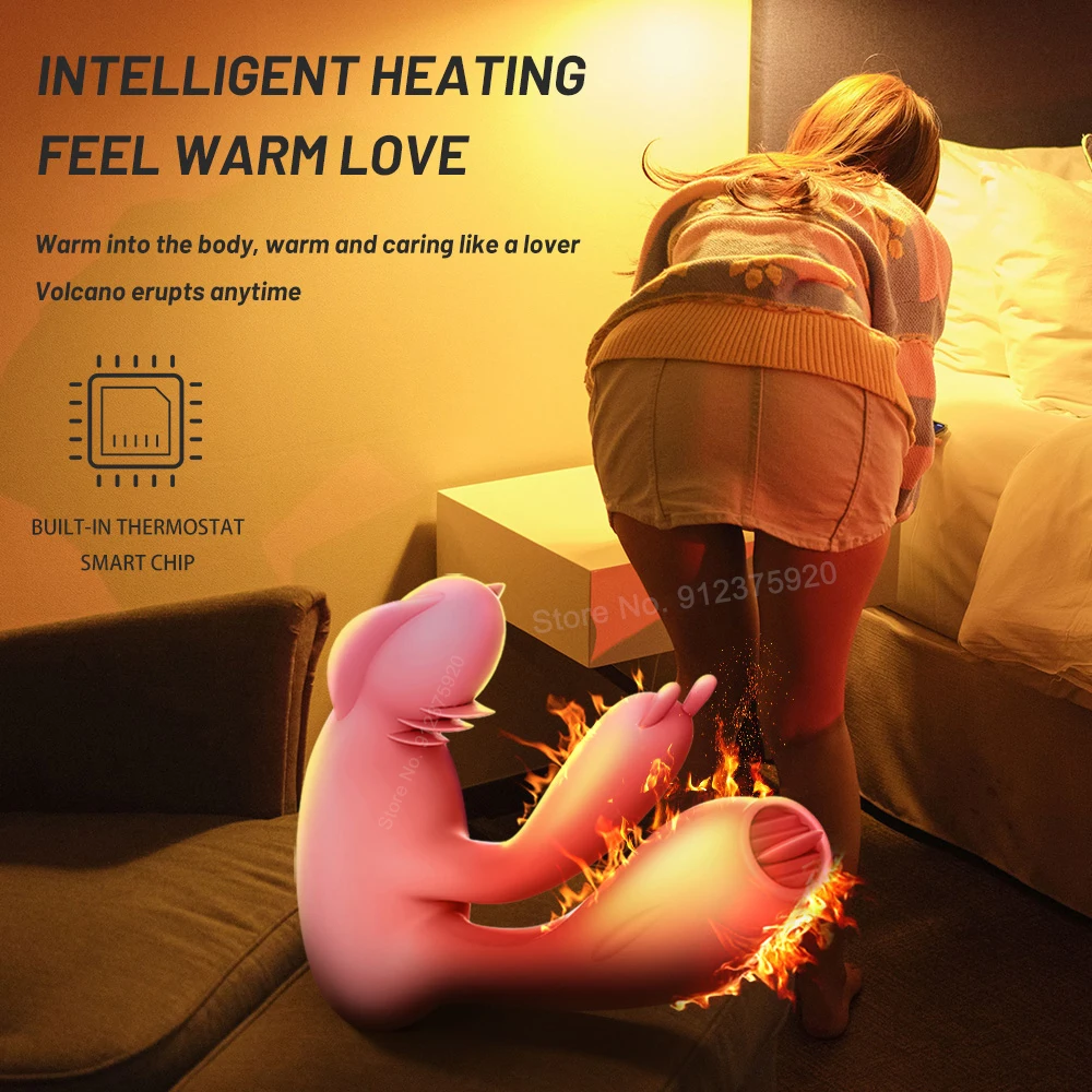 Беспроводной фаллоимитатор-вибратор с Bluetooth для женщин дистанционным