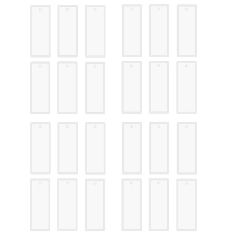 

24 шт./набор, силиконовые прозрачные формы для книг, 3,7 дюйма