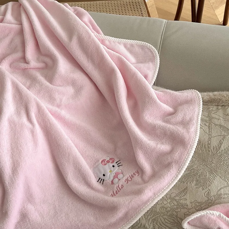 Sanrio Hello Kitty розовое банное полотенце для сушки волос шапочка Kawaii аниме домашнее