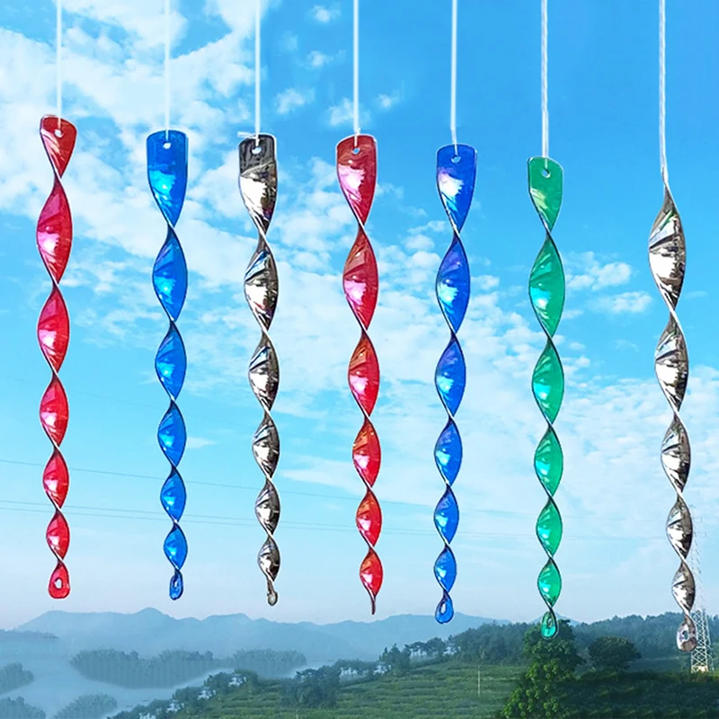 

10 шт., светоотражающие удилища для защиты от птиц, 7 цветов, 30 см