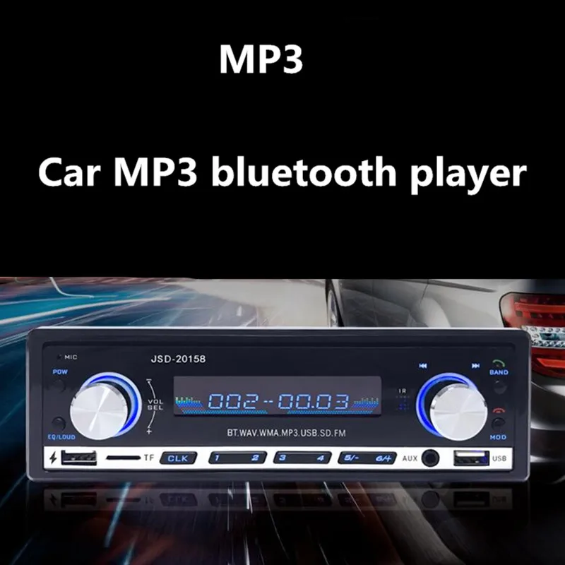 

Автомагнитола 1DIN, стерео, Bluetooth, mp3-плеер, FM-приемник, 24 В, 60Wx4, с дистанционным управлением, AUX/USB/TF карта в комплекте