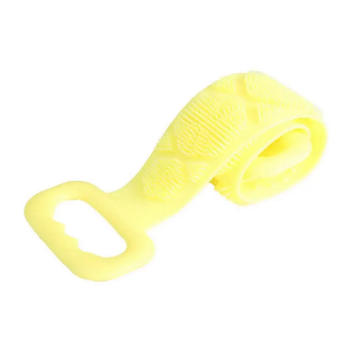 Soft and Flexible Silicone Long Strip Back Bath Brush for Men Women - 1pc Gentle Exfoliating Towel Rubbing M