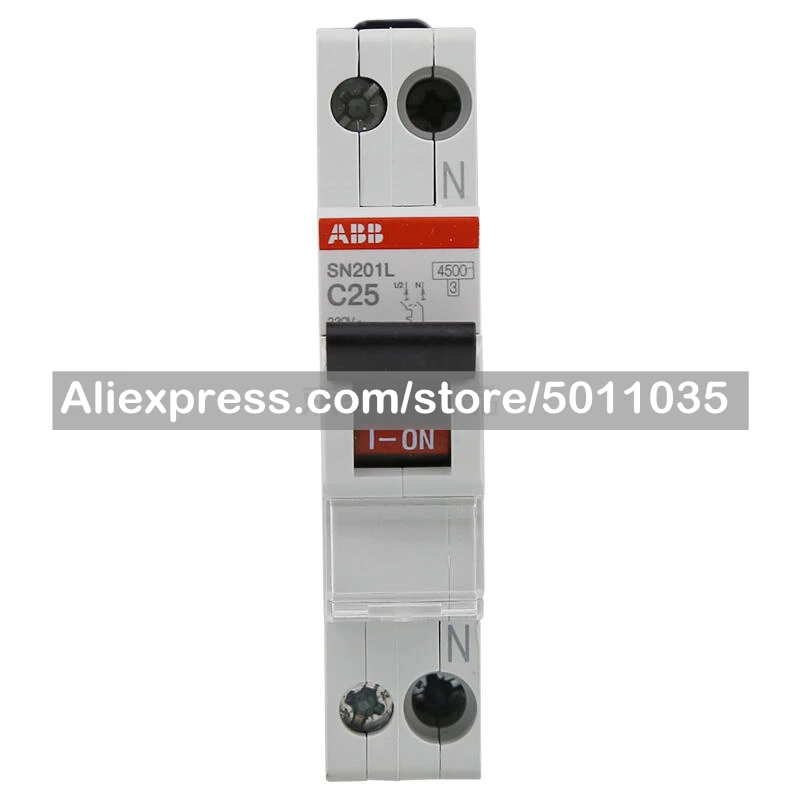 

10096758 ABB SN201 type miniature circuit breaker; SN201L-C25