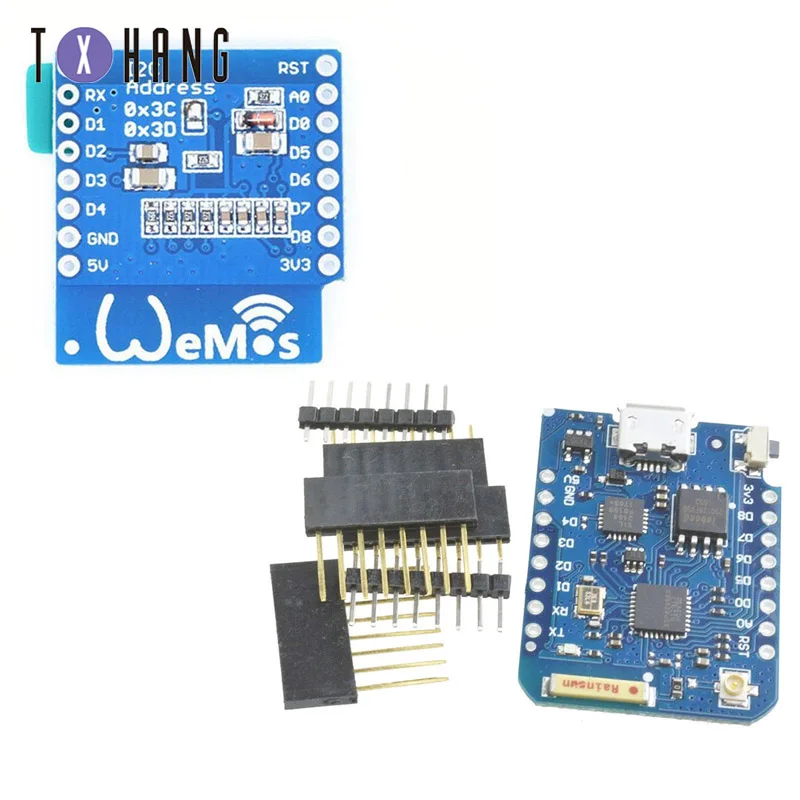 Внешний антенный разъем для WEMOS D1 Mini Pro 16M Bytes NodeMCU ESP8266 ESP-8266EX CP2104 макетная плата Micro USB