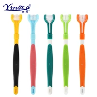 dog toothbrush soft pet teddy dog brush bad breath tartar teeth tool dog cat cleaning pet supplies for cat product