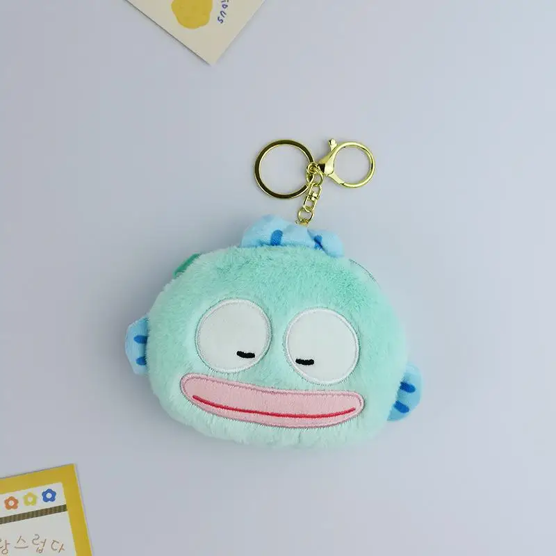 Новый милый кошелек Sanrio Hangyodon Zero украшение для сумки подвеска пары мультяшный