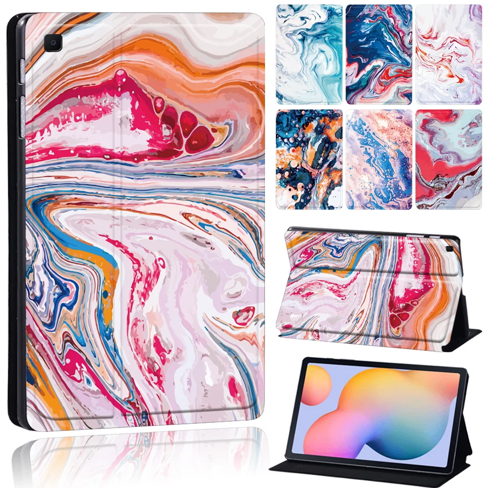 

Cover for Samsung Galaxy Tab S4/Tab S5e T720/Tab S6 T860/Tab S6 Lite 10.4"/Tab S7 T870 Tablet Cases Stand Cover Hard Case Funda