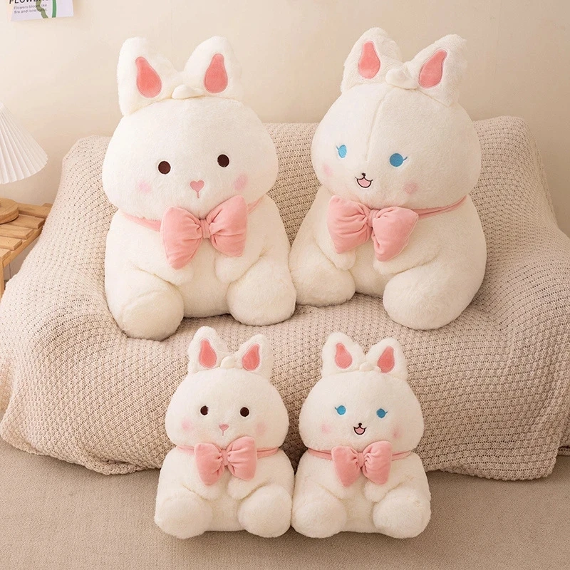 

Мягкая игрушка кролик, 1 шт., 35/55 см, детский спутник для сна, милый плюшевый кролик с длинными ушами, кукла, детский подарок