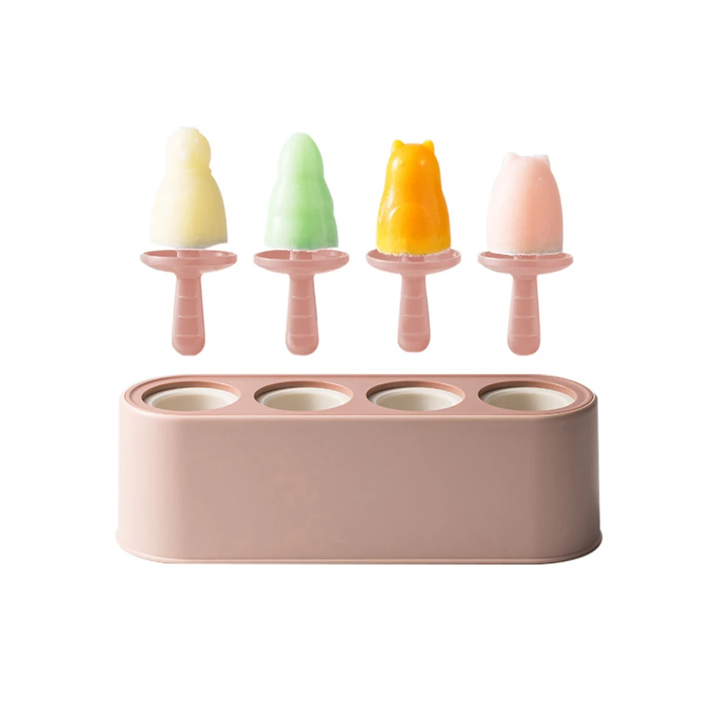 

Brand New Popsicle Mold Ice Cream 23.5*7.7*12cm Accessories Home Homemade Ice Mold Pink/White/Blue Replacement