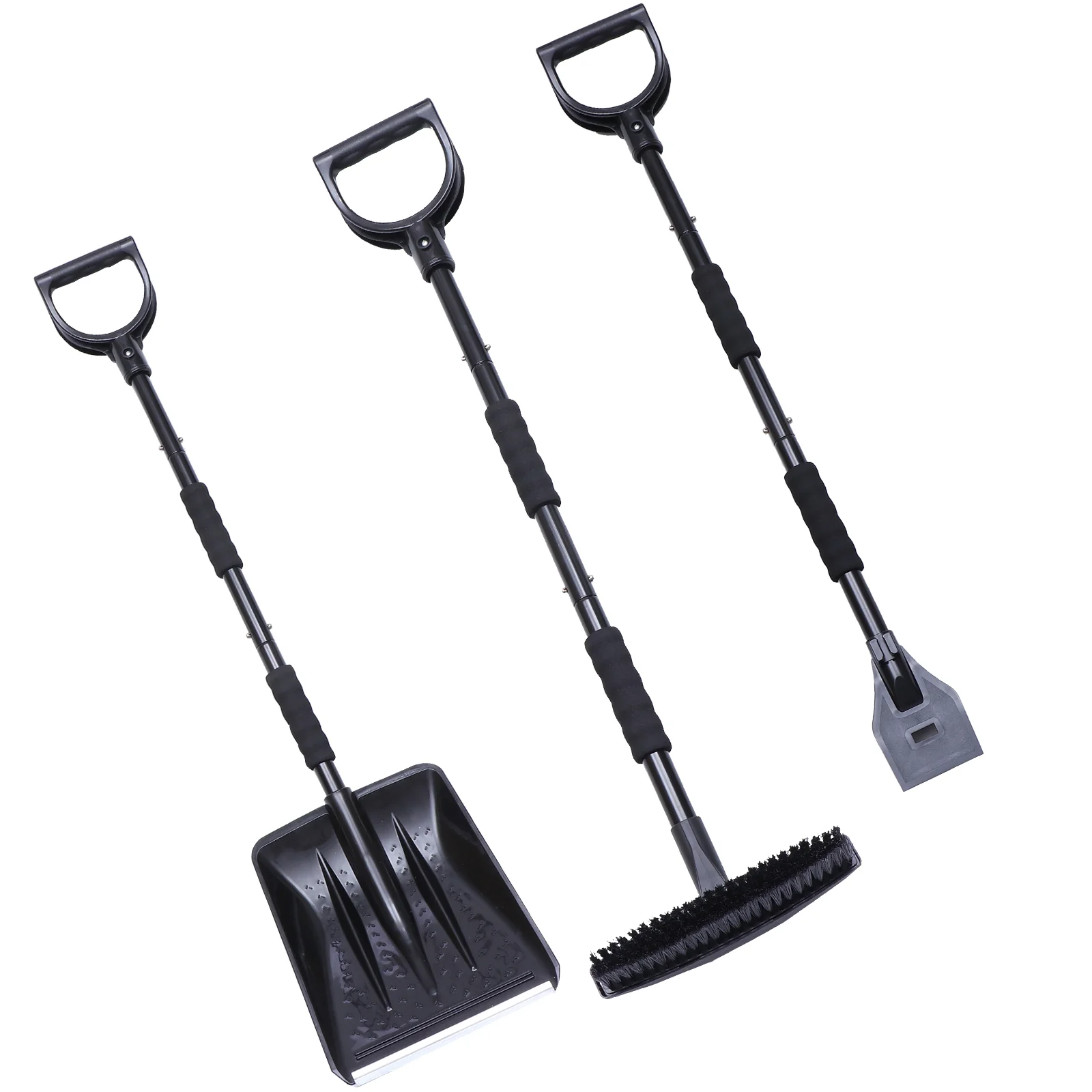 

Snowcar Removal Kit Ice Scraper Remover Brush Tools Windshield Windscreen Tool Foldablewindow Wiper Scrapers Emergency Set