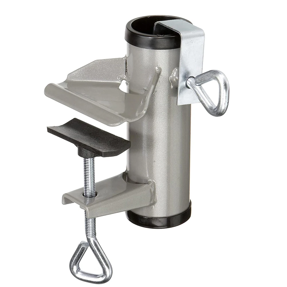 

Umbrella Clamp Holder Heavy Duty Parasol Holder Patio Umbrella Stand Mount Umbrella Base Fixed Clip For Deck Chair Dock Garden