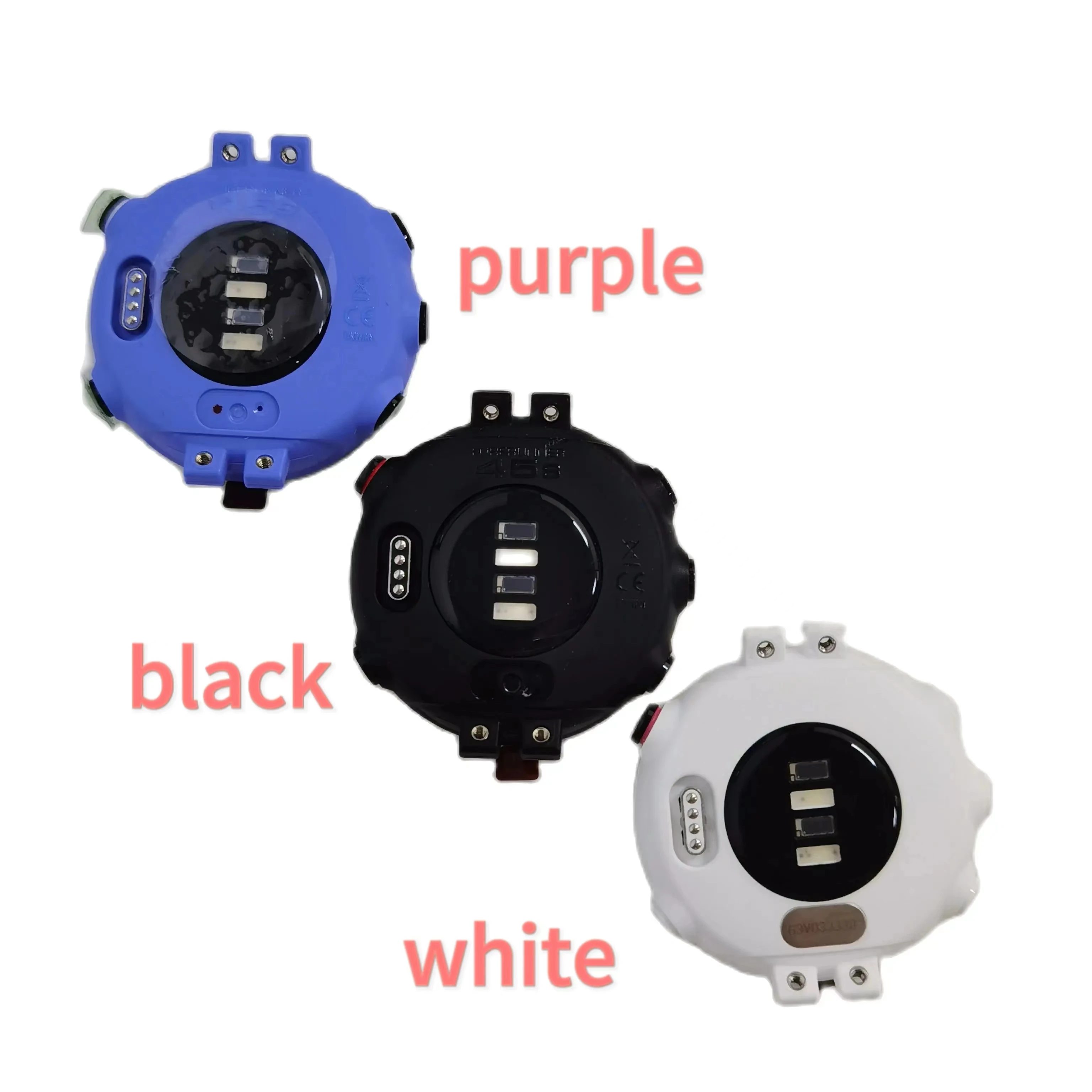 Дополнительная задняя крышка для GARMIN Forerunner 45s белая/черная/фиолетовая запасная