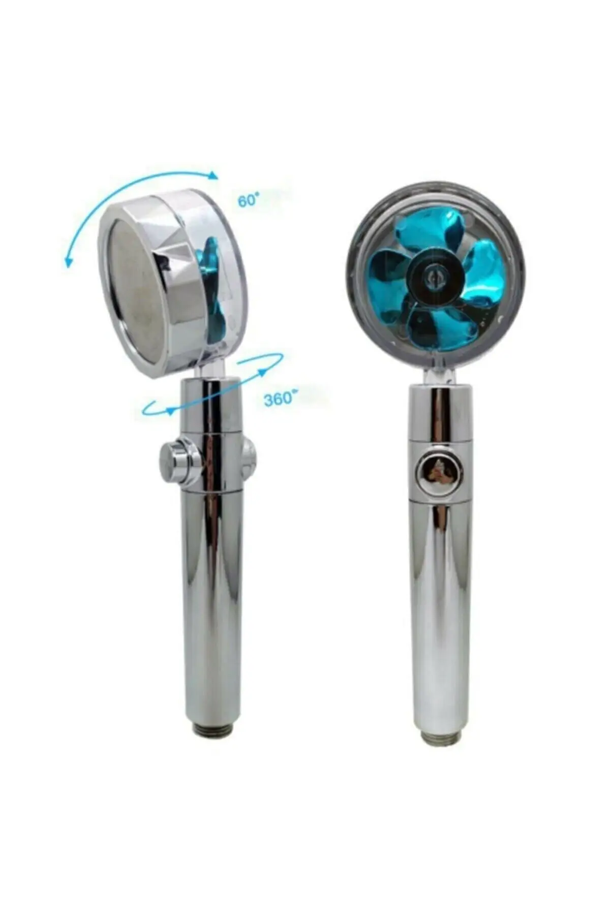 Головка для душа Berev, турбо-давление, экономия, вращение на 360 градусов