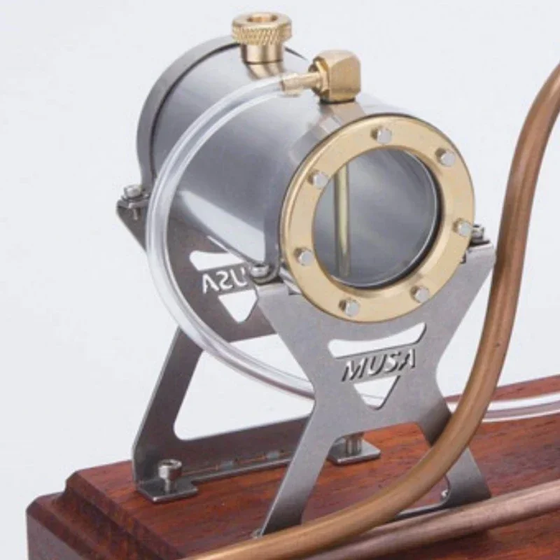 Металлический полупрозрачный масляный бак и комплект кронштейнов для пусковой