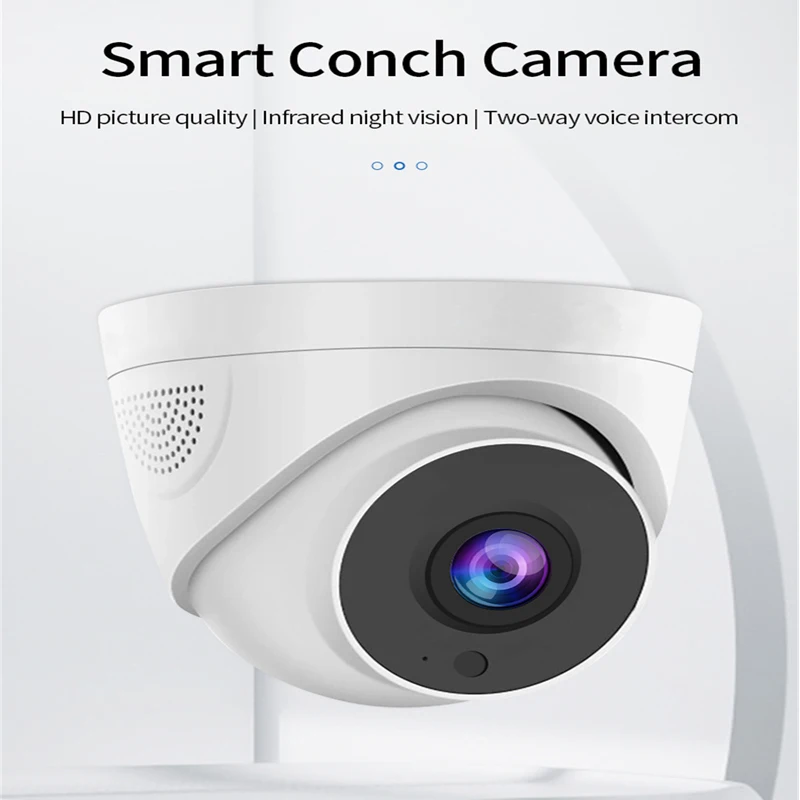 

1080P HD IP Camera Wifi 360 CCTV Camera Auto Tracking Camera Baby Monitor Night Vision Security Home Surveillance Camera 2022