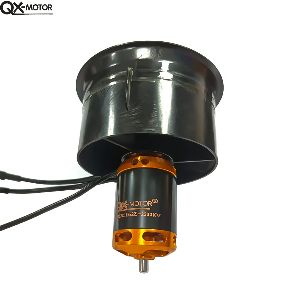 Фонарь новый 64 мм Edf Set Met 12 Bladen Getunnelde wish 3S QX-MOTOR 6S бесщеточный двигатель для фонаря