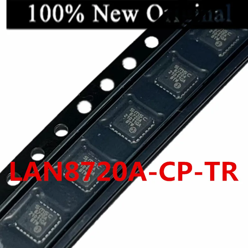 

10PCS/Lot LAN8720A-CP-TR LAN8720A-CP LAN8720A 8720A QFN-24 100% new original Ethernet controller chip