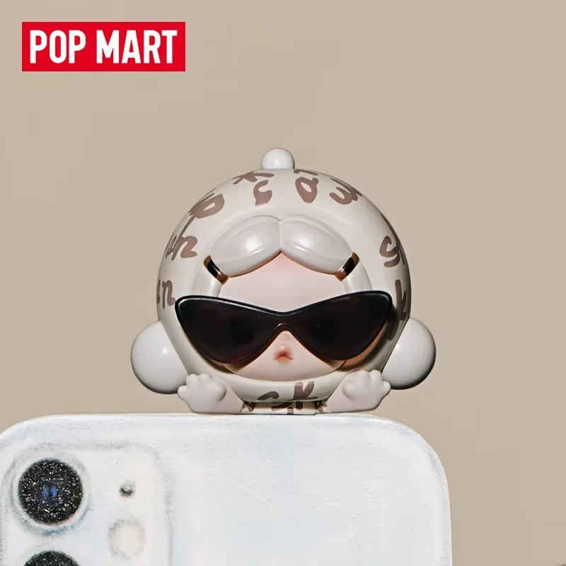 Фото Новые популярные оригинальные стикеры POP MART: серия фигурок Skullpanda Don't Want, коллекционные игрушки-сюрпризы в закрытых коробках, украшения, подарки №1