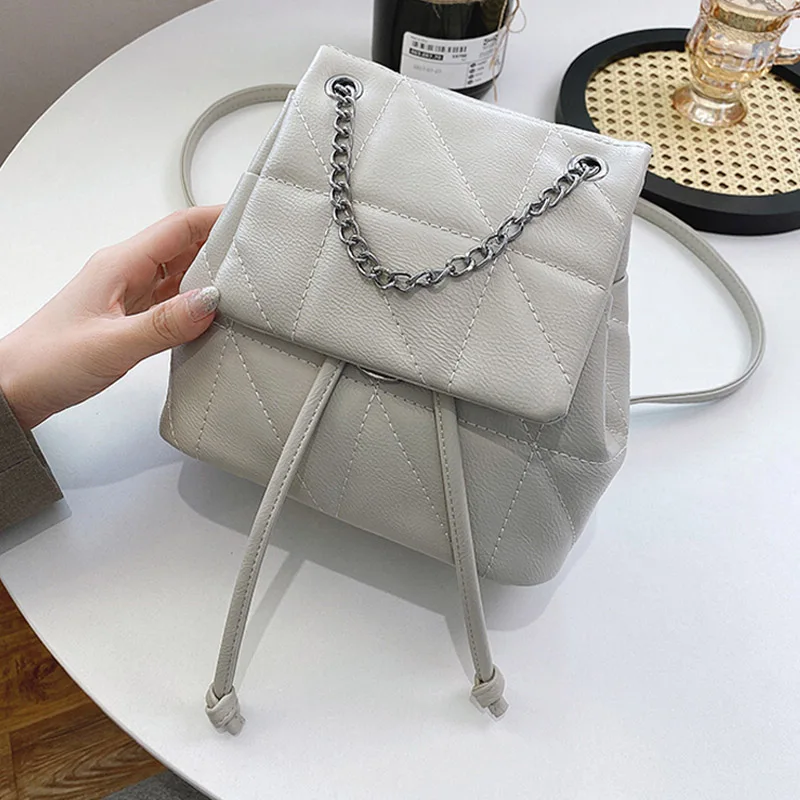 

Bag Schoolbag Branded Girl Women's High Backpack Trendy Casual Quality 2022 Pack Female Travel Shoulder Student Leather Back