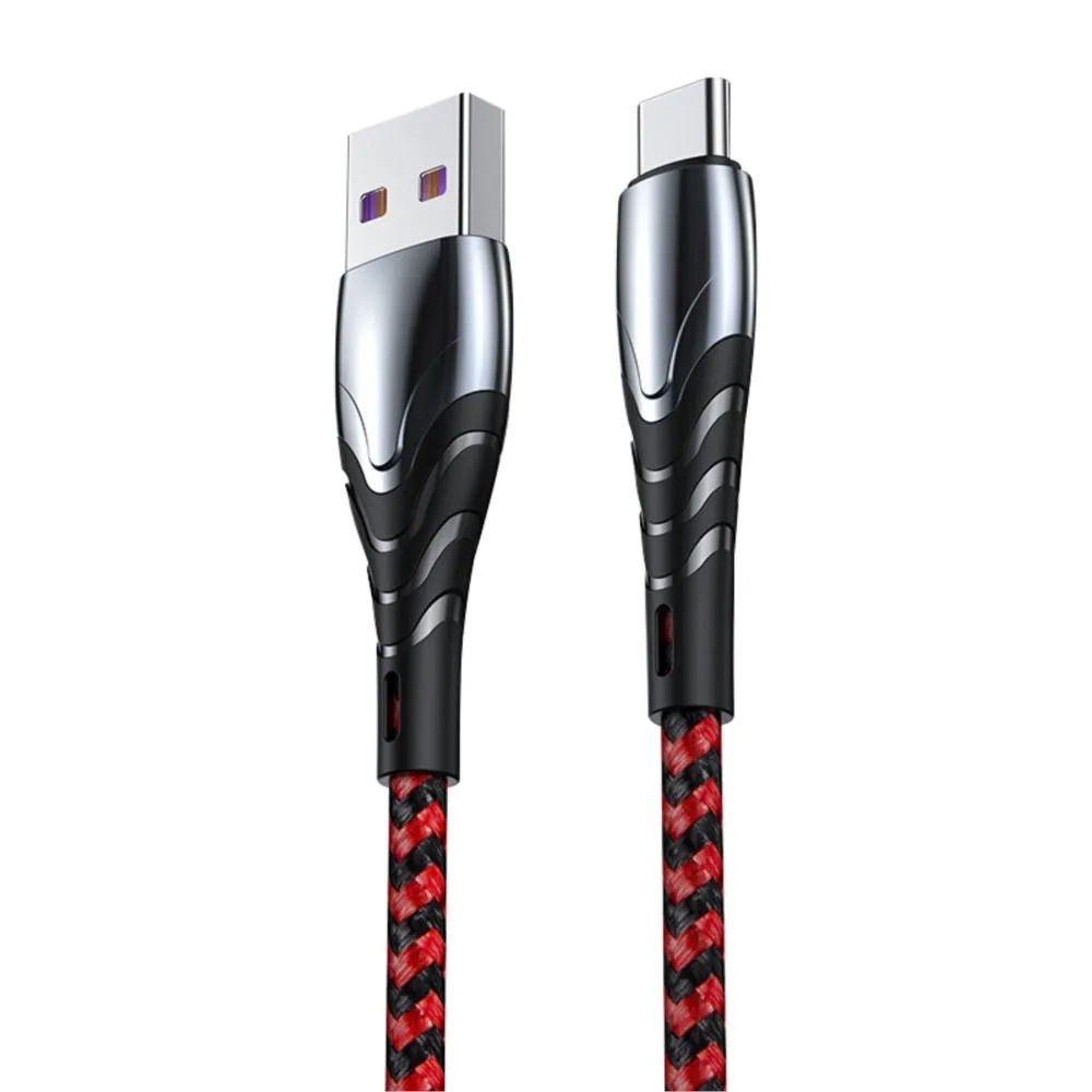 YOCPONO Zinc Alloy Data Cable Is Suitable For Android Type-C Apple Mobile Phone USB Neutral 5A Fast Charging Cable