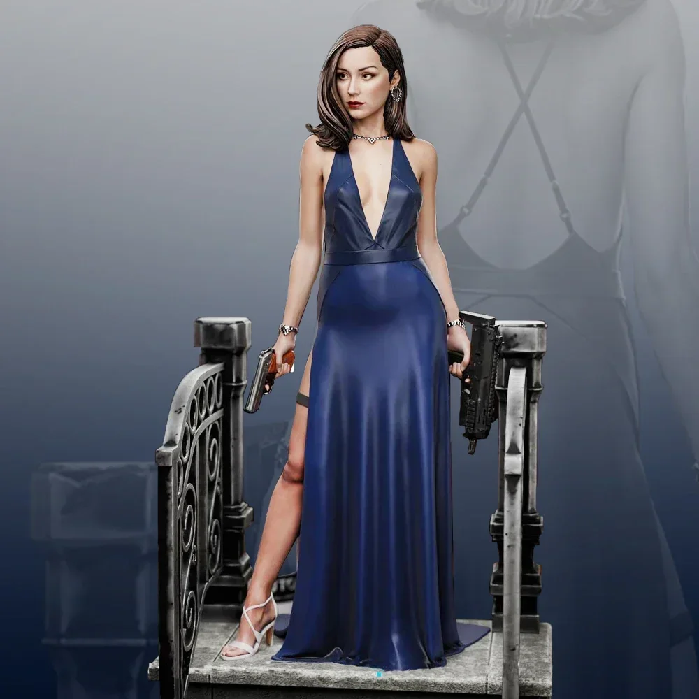 Миниатюрная фигурка из смолы Bond Girl 1:16 набор моделей Неокрашенная пластиковая