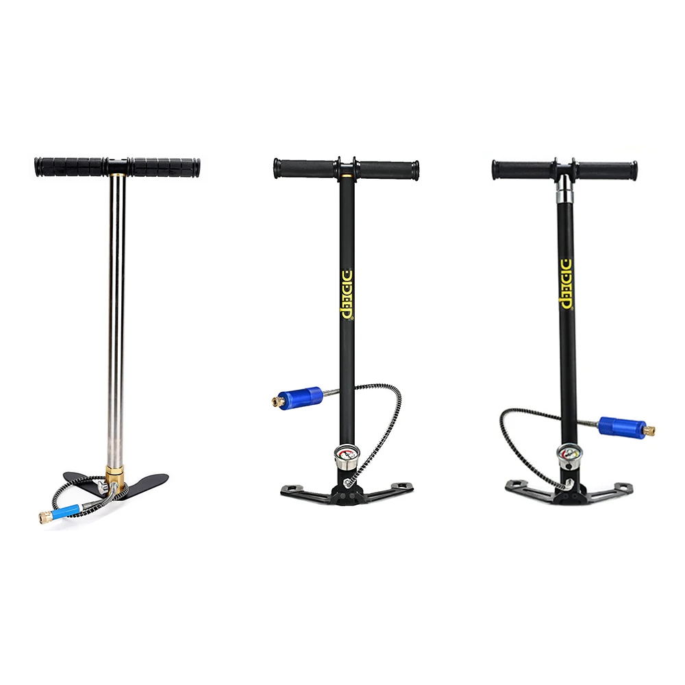 DIDEEP For Scuba Diving Spare Tank Hand Pump Portable Oxygen Air Tank Hand Operated Pump Spare Underwater Breathing Accessories