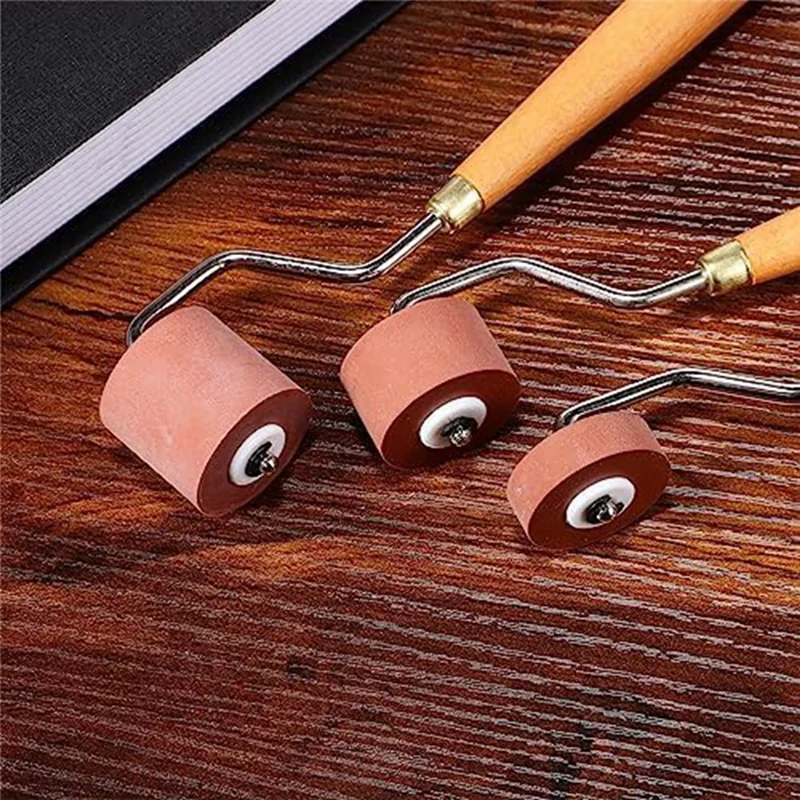 Резиновая кисть для рисования Brayer валик аппликатор чернил художественный