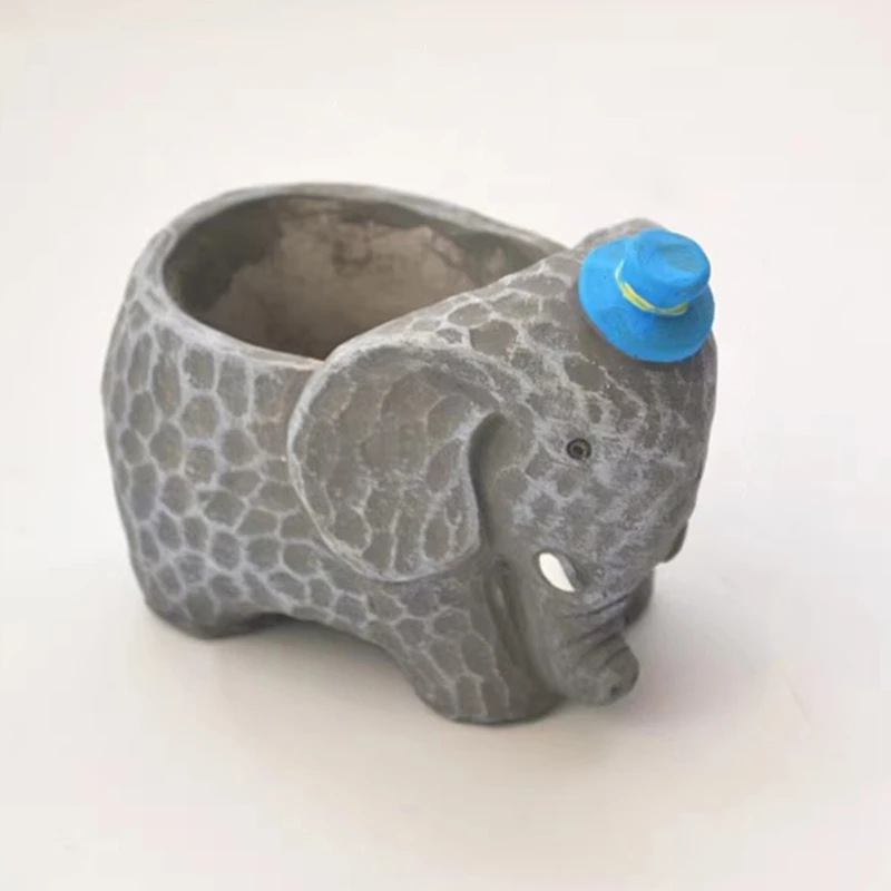 Силиконовая форма для цветочного горшка с суккулентами подходящая садового