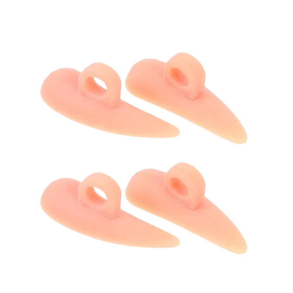 

4Pcs Foot Care Corrector Foot Toes Separators Hammer Toe Separators Hammer Foot Toe Pads for Female Outdoor Office Home