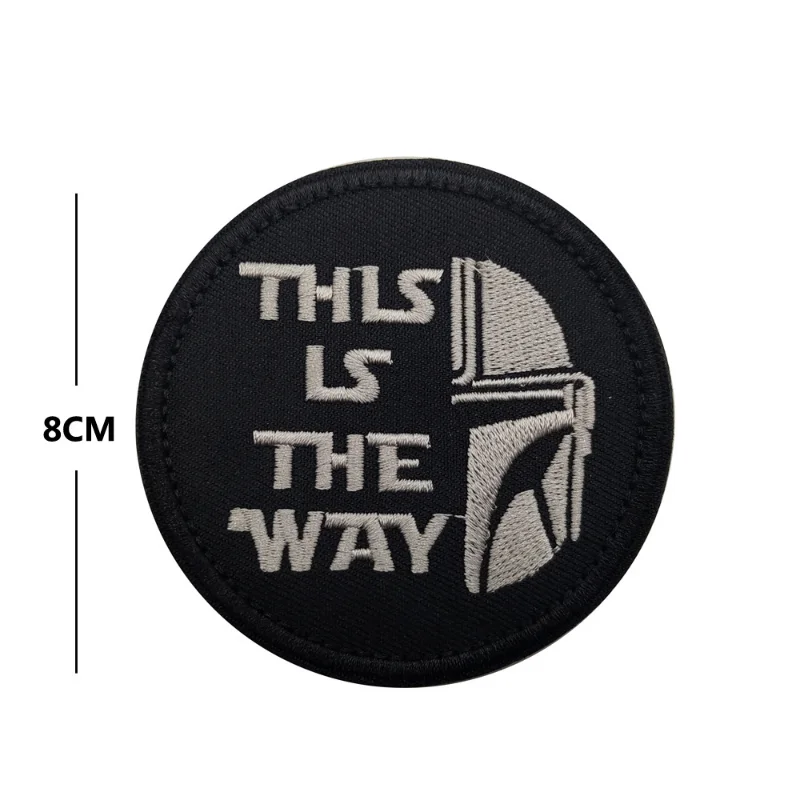 Disney Star Wars patches Mandalorian Embroidery cloth stickers patch For Clothing Iron On Patches DIY Garment Decoration Clothes images - 6