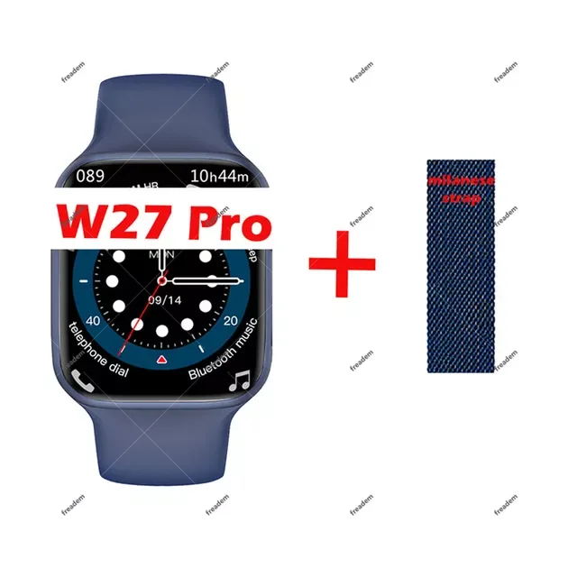 Смарт-часы IWO W27 PRO мужские/женские с поддержкой NFC и Bluetooth |
