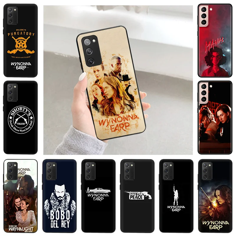 

Luxury Wynonna Earp Silicone Phone Case for Samsung S22 A53 S21 FE 5G S20 Ultra Thin Galaxy S10 S9 S8 Plus S7 Soft Matte Cover