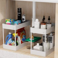 bathroom organizer 2 tier drawer under sink organizers bathroom furniture sliding baskets under cabinet storage cosmetic racks