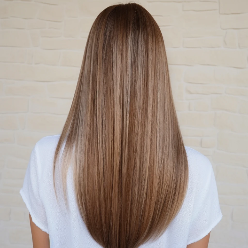 Рисунок 3 - Коричневые длинные накладные волосы для женщин