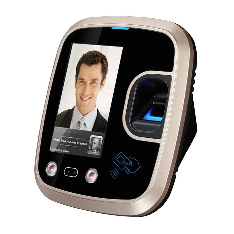 

Face Access Control and Time Attendance Support 1500 Face Capacity