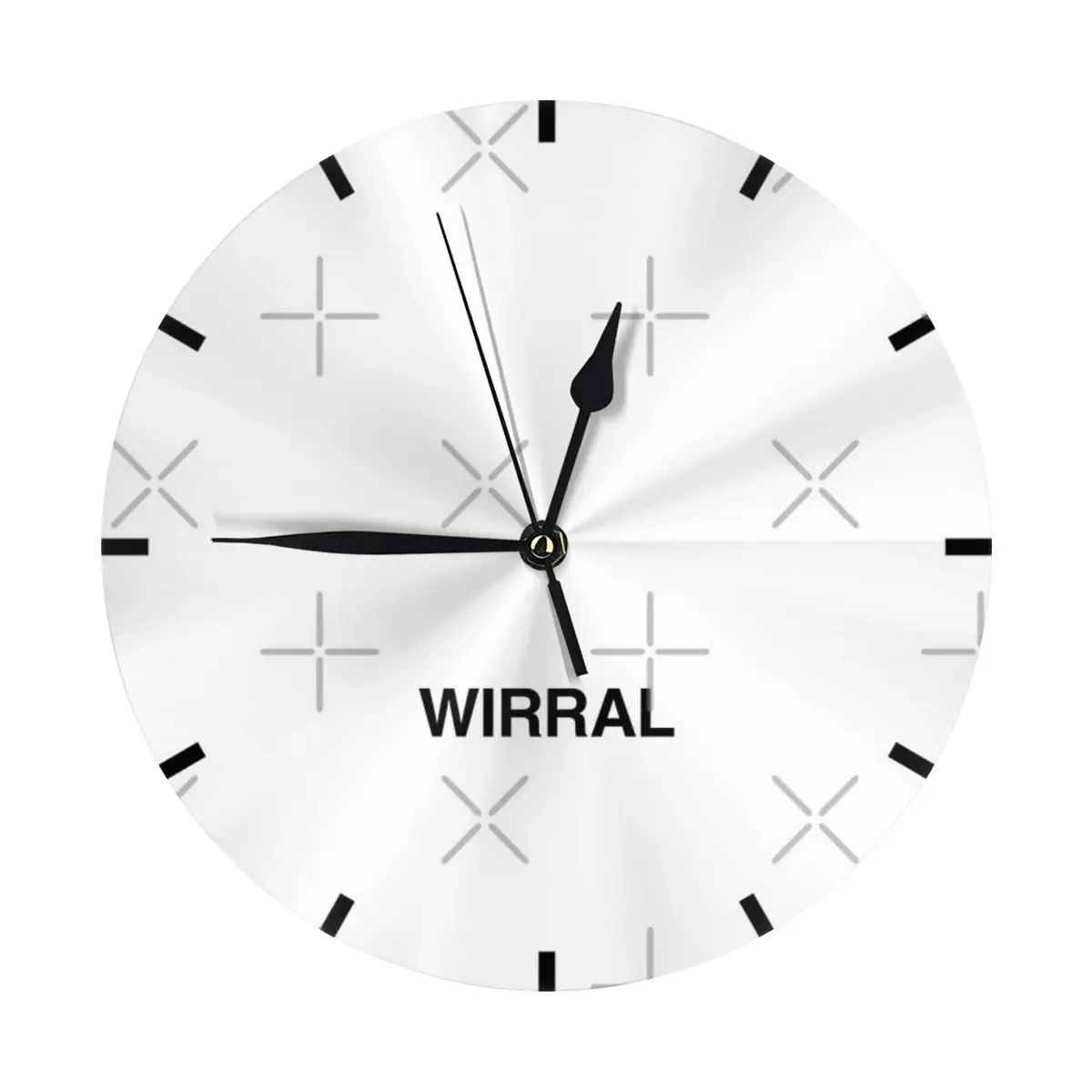 Настенные часы Wirral с часовым поясом настенные для украшения комнаты круглые