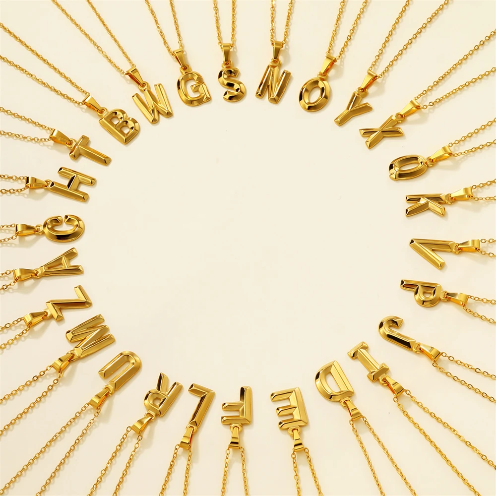 Минималистское ожерелье из нержавеющей стали D&ampZ с подвеской для мужчин и женщин