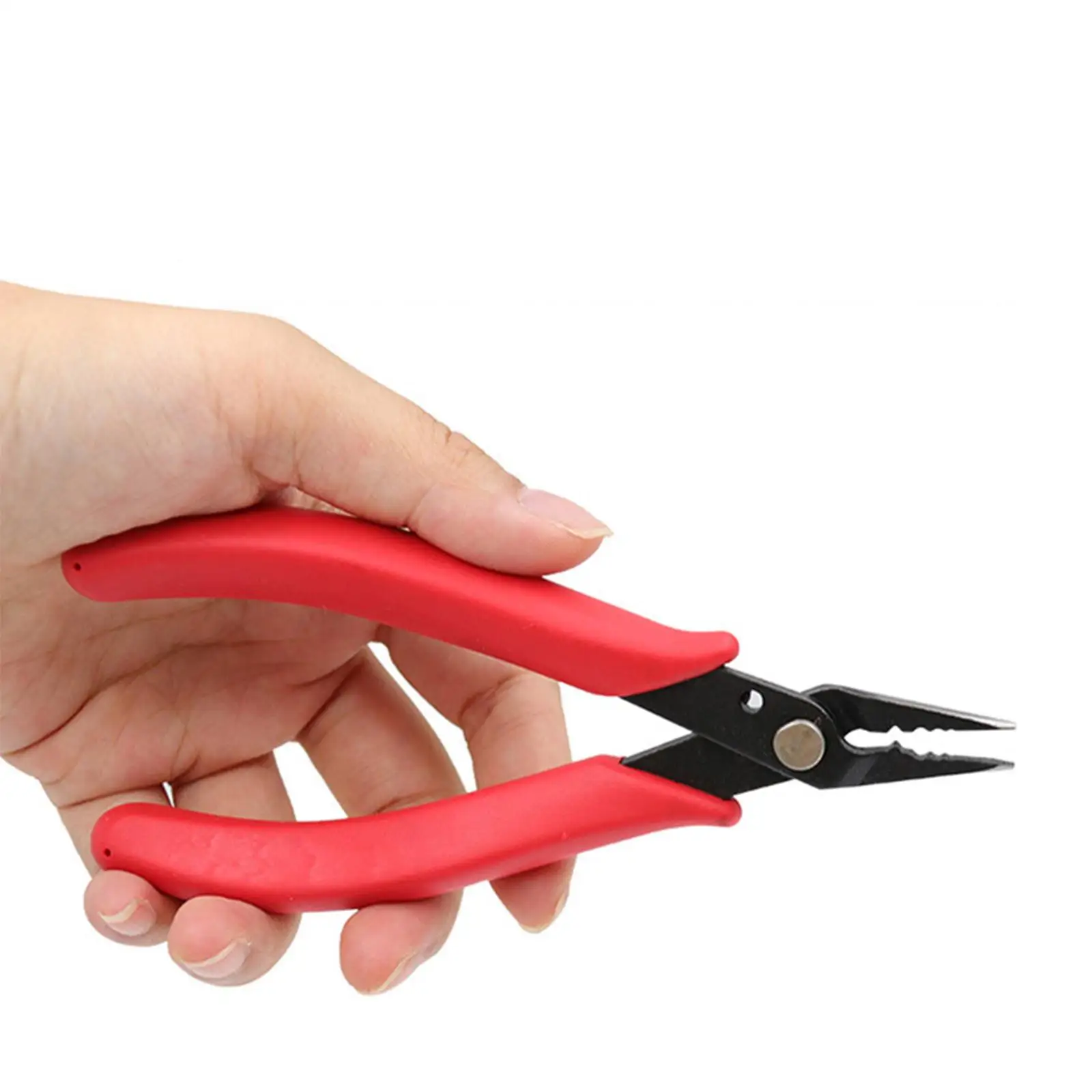 

Bead Crimping Pliers 14cm flat Pliers DIY Bead Crimping Tool Cutting Pliers for Bracelet Beading Crafting Necklace Earring