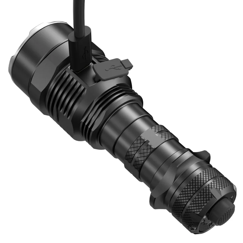 Тактическая вспышка NITECORE TM9K TAC CREE XP-L2 HD LED 9800LM USB-C перезаряжаемая Встроенная